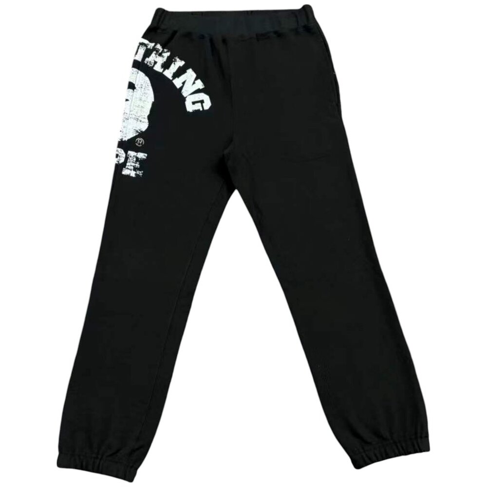 BAPE Big College Sweatpants Black | A Bathing Ape